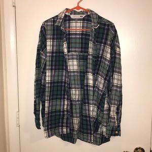 Large old navy flannel